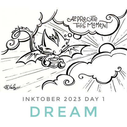 Inktober 2024 Adopt-A-Word