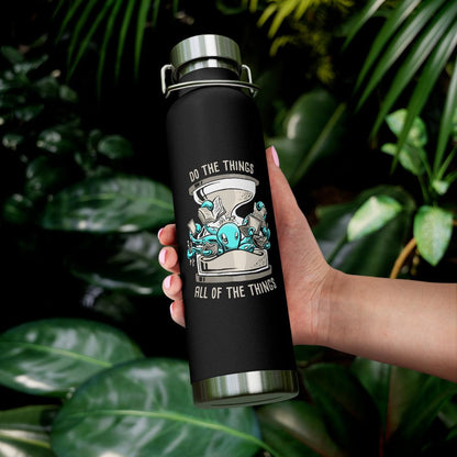 Water Bottle: All the Things - Zeek the Octopus (22 oz)