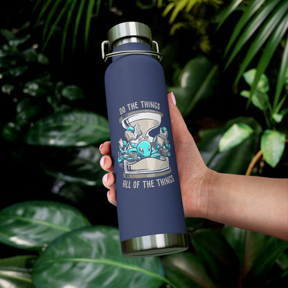 Water Bottle: All the Things - Zeek the Octopus (22 oz)